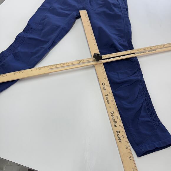 Fabletics Leggings Womens X Small Blue Sync Seamless High Waisted 7/8 Legging - Picture 9 of 9